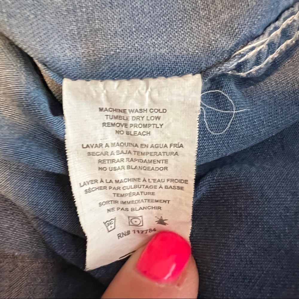 Rails Ombre Button Front Shirt - image 4